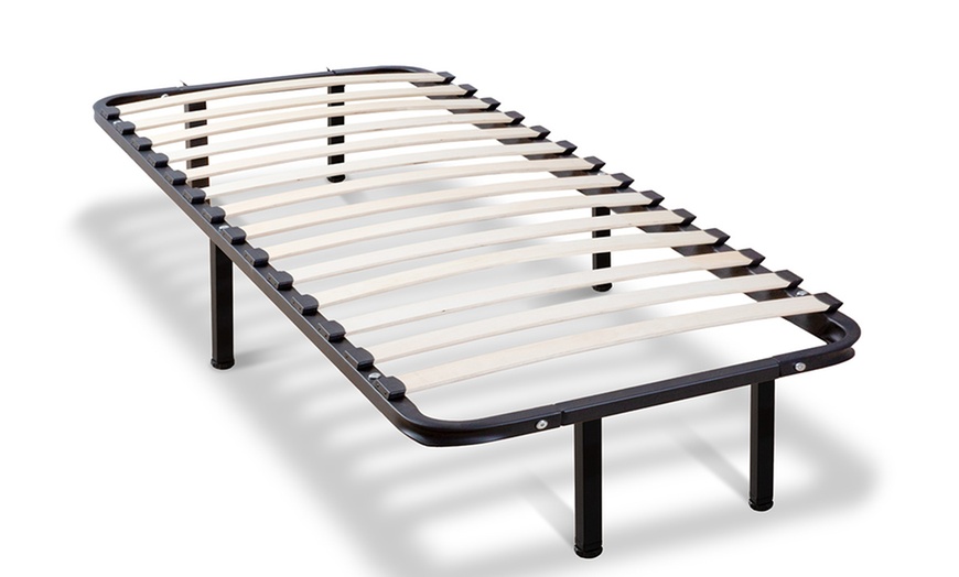 Image 6: Sommier SomKit en métal, avec lattes flexibles