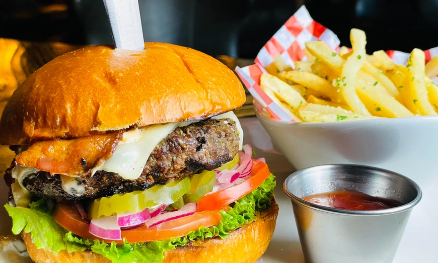 Image 8: Enjoy Hood Burgers and Beers, $30 or $50 Dining Credit Two or Four 