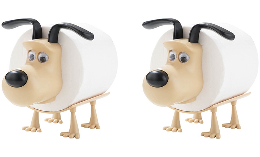 Image 3: Porta carta igienica a forma di cane
