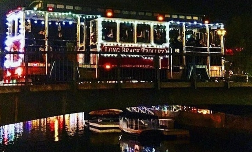 Image 2: Hop Aboard for Holiday Lights Tour w/ Classic Cable Car in Long Beach