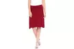 Made In USA Comfy Knee-Length Women's Skirt - Second Medium