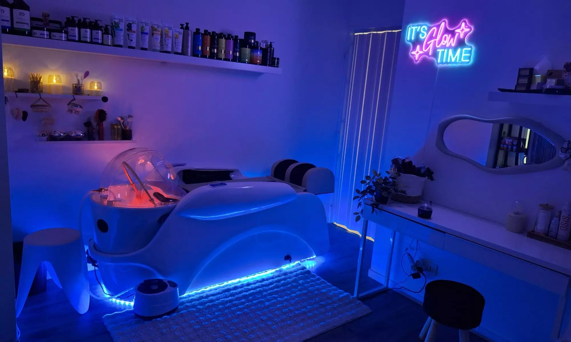 Head spa relaxant avec modelage facial et soin profond
