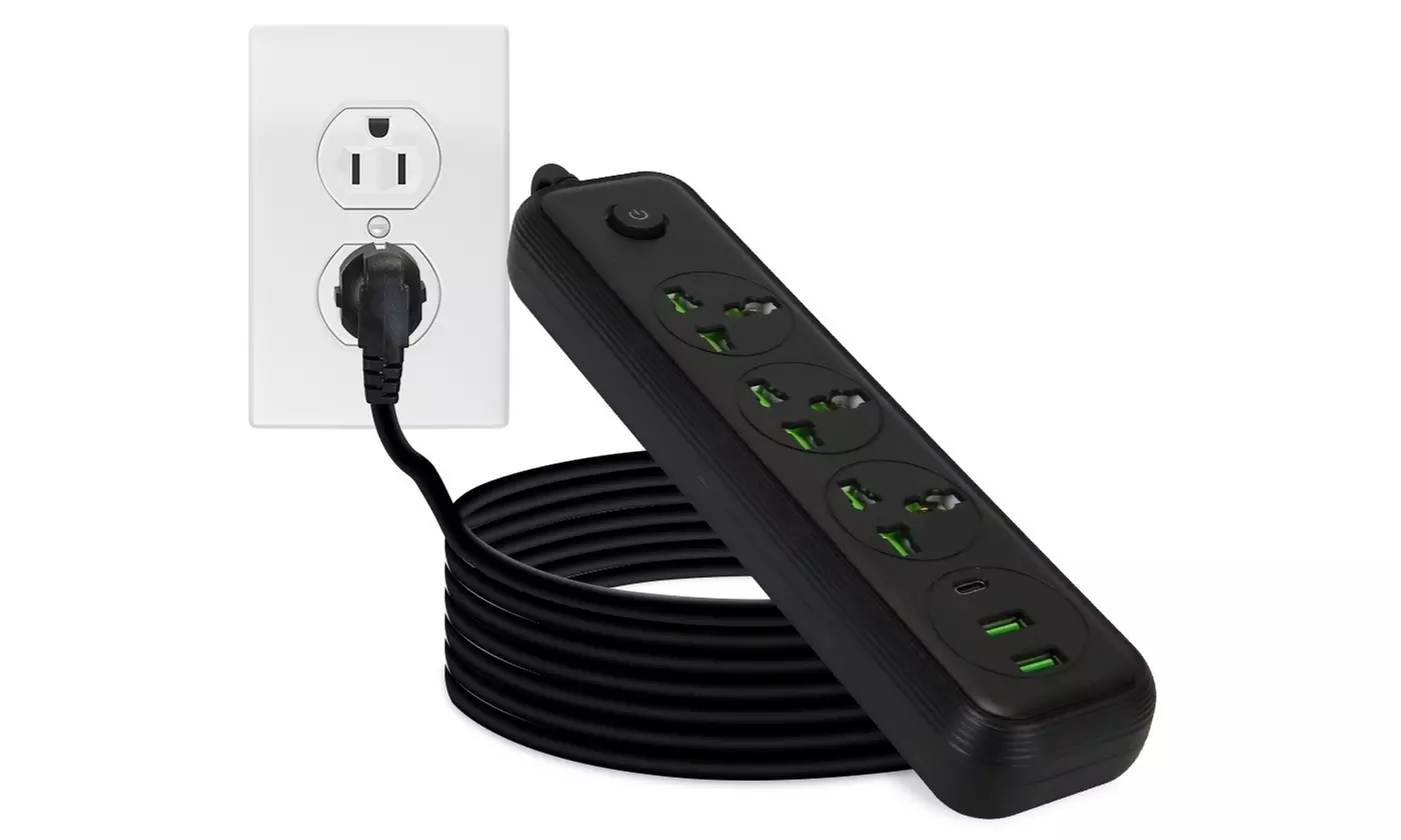 iMounTEK 2500W Power Strip with AC Outlets and USB A/C Ports (Multi-Options)