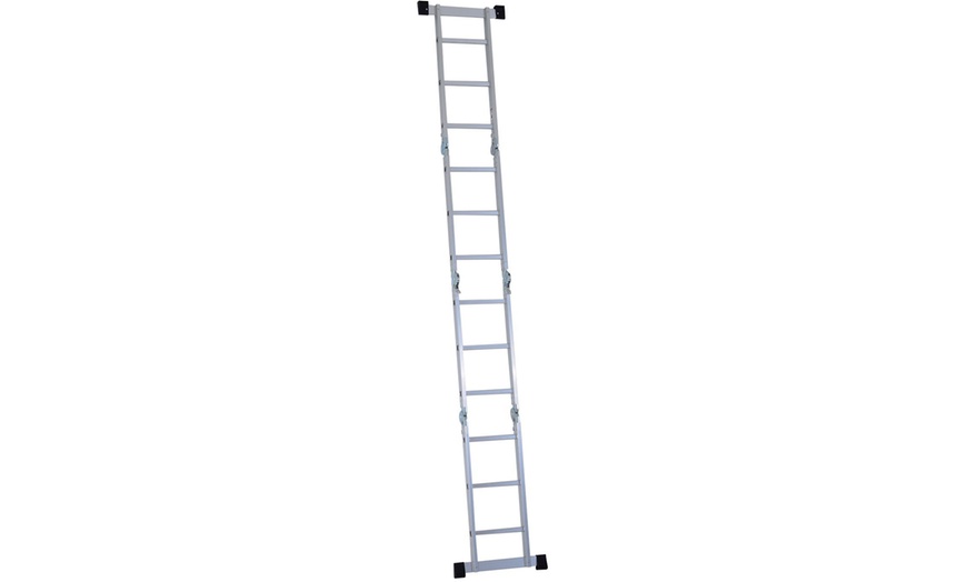 Image 6: HomCom Multi-Functional Ladder