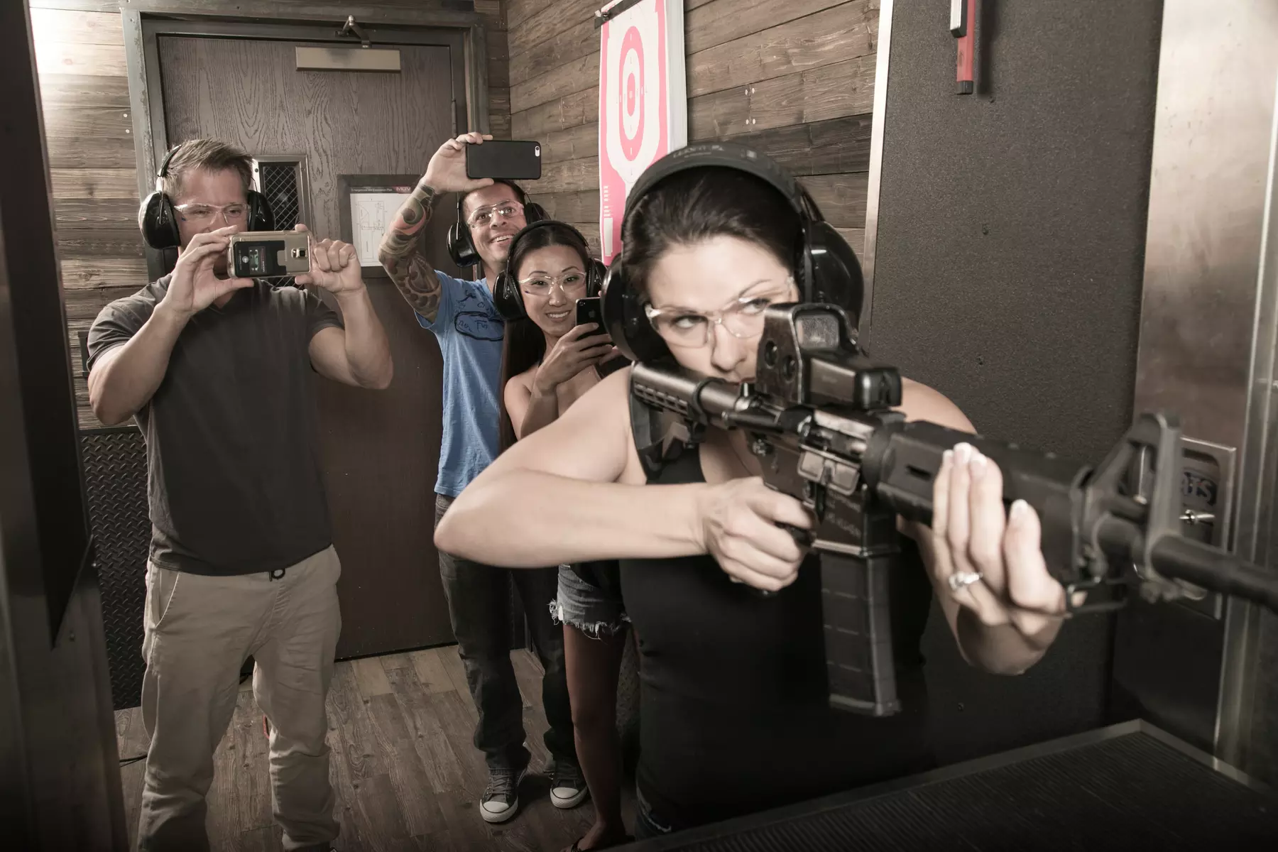Indoor Shooting Experience for One, or Two People with Instructor