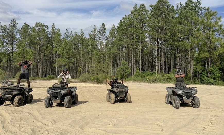Image 3: ATV and Quad Rentals for Scenic Trails Single or Double Riders