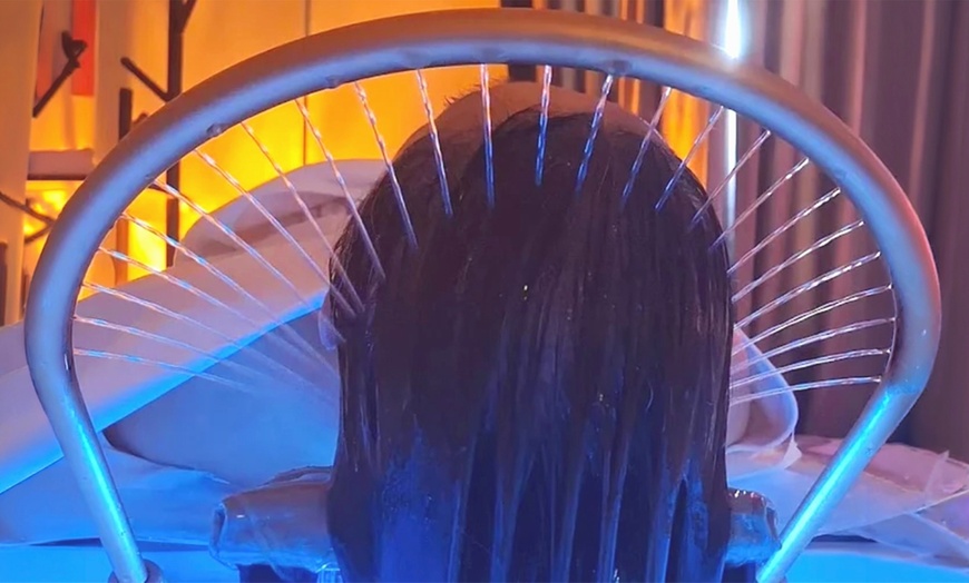 Image 2: Organic/Luxury Head Spa w/Massage on Neck & Scalp +Mini-Facial for 1-2
