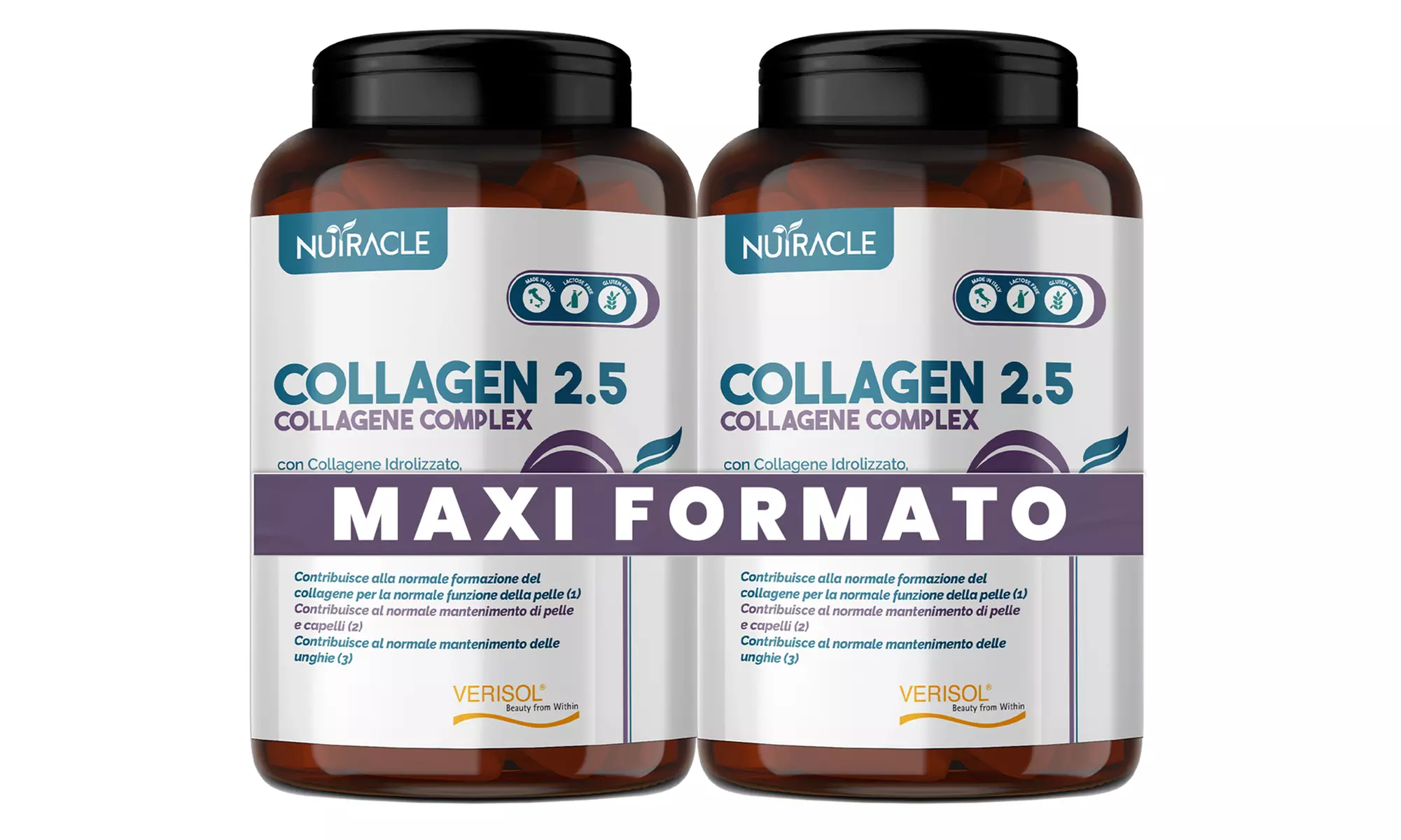 Fino a 320 compresse di integratori per la pelle Nutracle