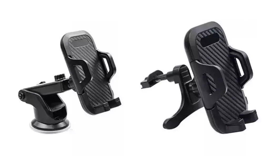 3-in-1 Dash Phone Mount for Car-Universal Holder for Phone Dashboard Windshield