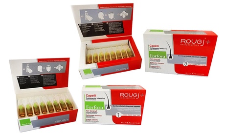 Fino a 6 mesi di lozione per capelli Rougj disponibile per problemi di forfora o di sebo