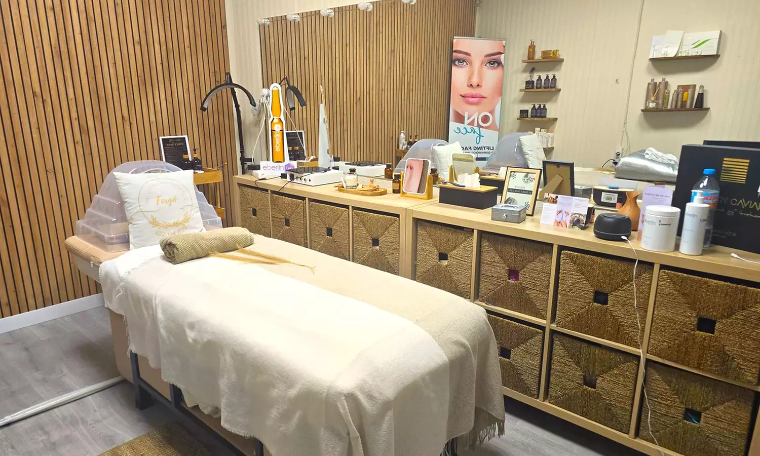 Tratamiento head spa en pareja con masaje craneofacial y de busto