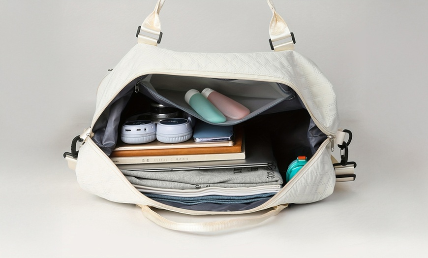 Image 6: 3Pcs Travel Duffle Bag Set