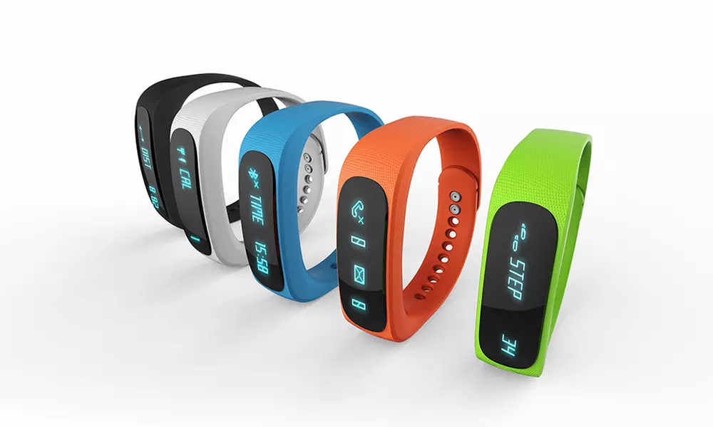 Smart Bluetooth Sports Activity Bracelet in Choice of Colour for £14.99 (75% Off) - Primary Image