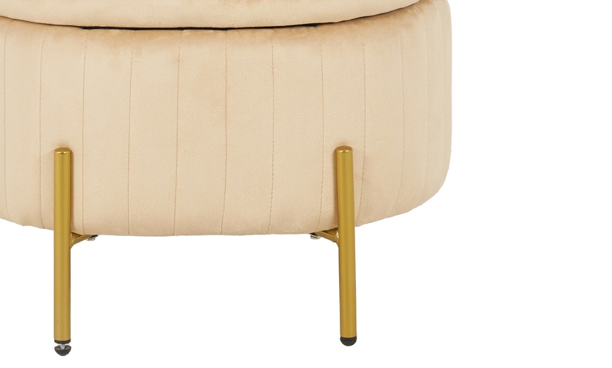 Image 5: Pouf contenitore a divanetto