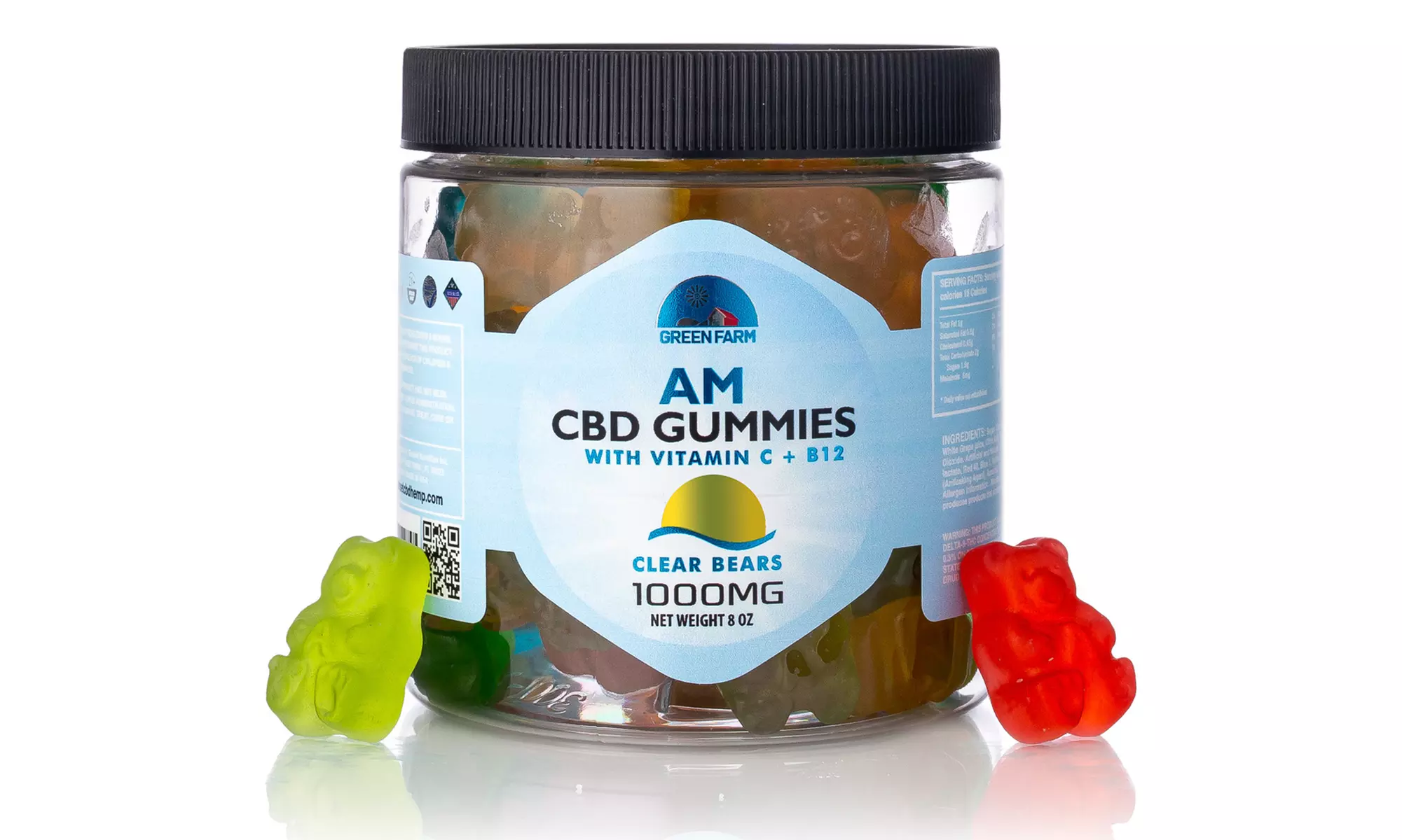 Green Farm Tasty Gummies for Sleep and Anxiety from Green Farm (500MG-5000MG)