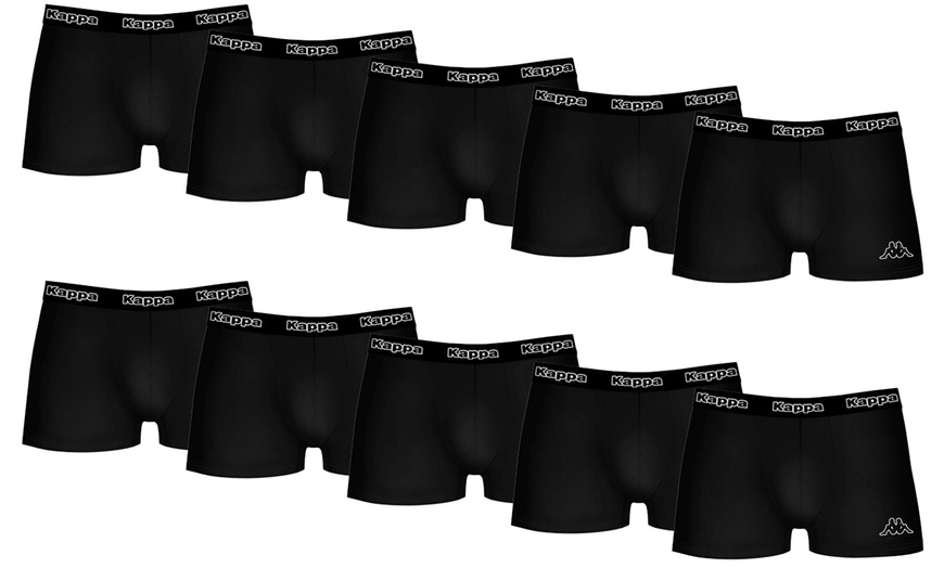 Image 3: 10er Pack Kappa Herren-Boxershorts in schwarz