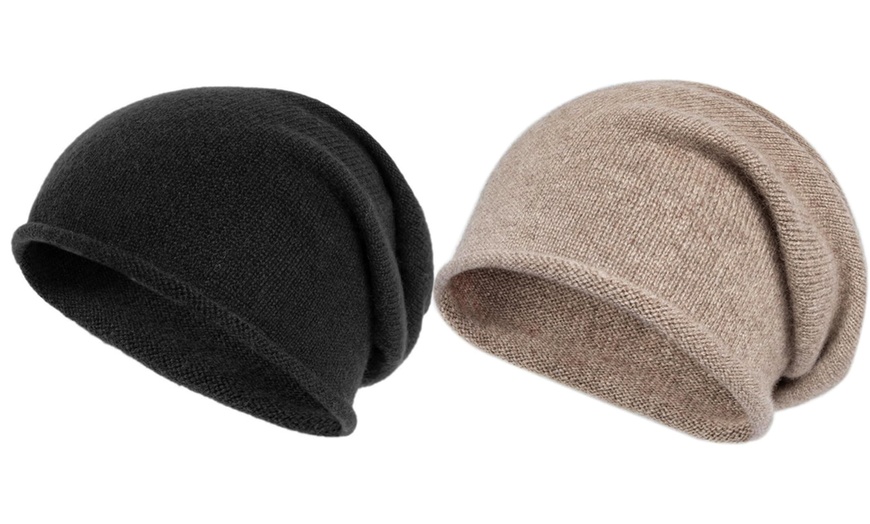 Image 12: Bonnet en cachemire