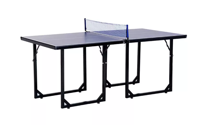 Image 8: HOMCOM Mini Ping Pong Table