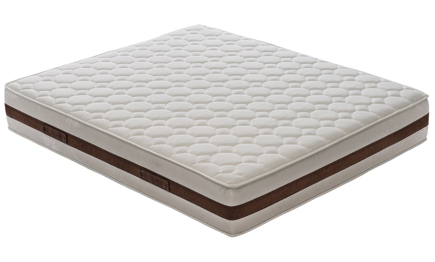 Image 2: Surmatelas thérapeutique, gel mémoire de forme et double effet confort