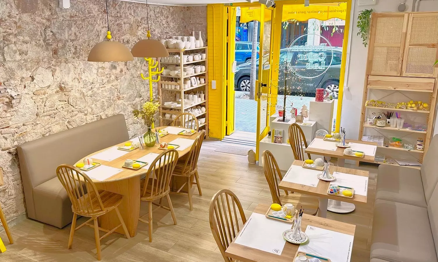 Taller de pintura en cerámica para 1, 2 o 4 personas