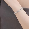 Image 1: 2 bracciali Tennis in zirconi e metallo