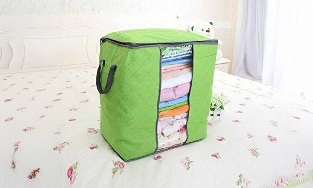 Anti Dust Large Storage Bag Clothes Quilt Blanket Storage Sort Home Organizer