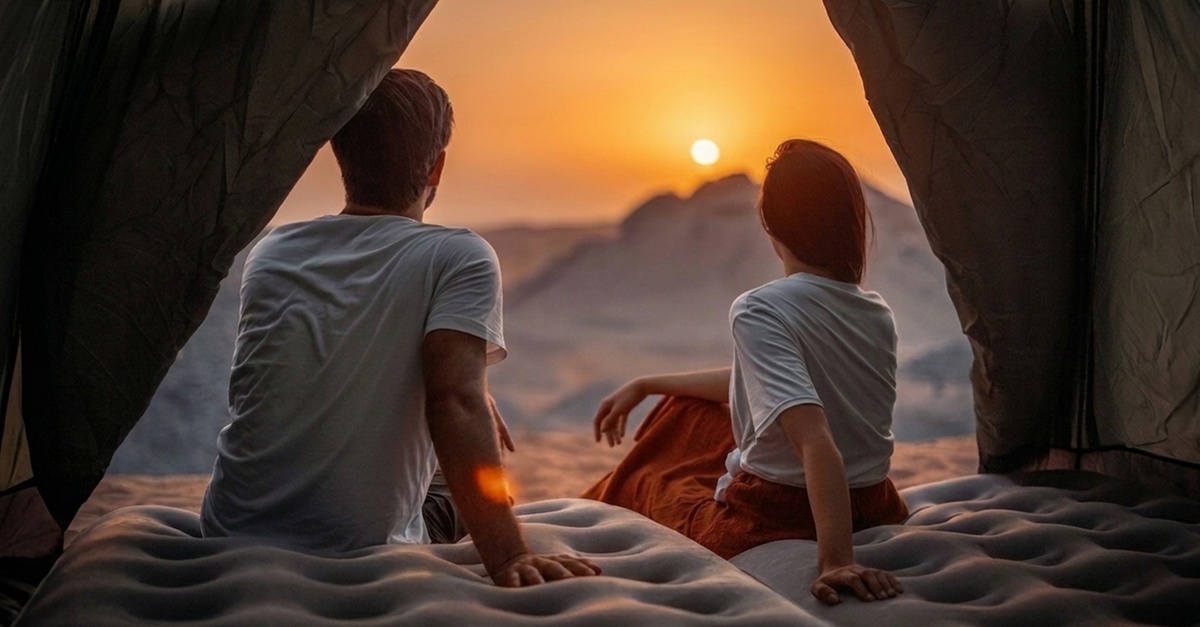 Sunset Lounge & Overnight Camping In The Majestic Mleiha Desert Sunset Lounge & Overnight Camping In The Majestic Mleiha Desert