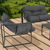 Image 1: Solterra Outdoor Sofa Set with a Coffee Table