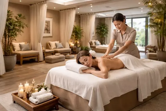 Unwind with Solo/Couples 60-Min Deluxe Body Massage + Massage Oil & Sauna for 1/60-Min Cupping(Up to 50% Off) - Primary Image