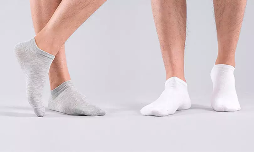 No Show Low Cut Ankle Mens Short Socks Casual Cotton Socks(5/10-Pack)