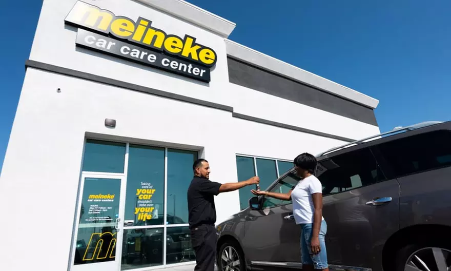 Synthetic Oil Change with Tire Rotation at Meineke Rock Hill 