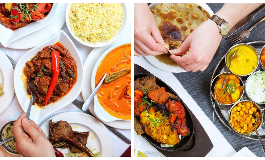 Image 1: Award-Winning Indian Feast & Cobra or Wine - Voted Best in Brick Lane