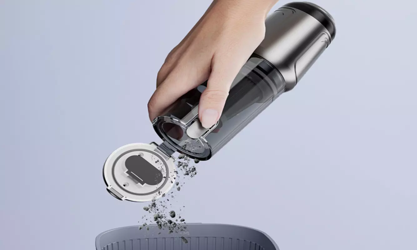 Kompakter, kabelloser 4-in-1-Hand-Staubsauger