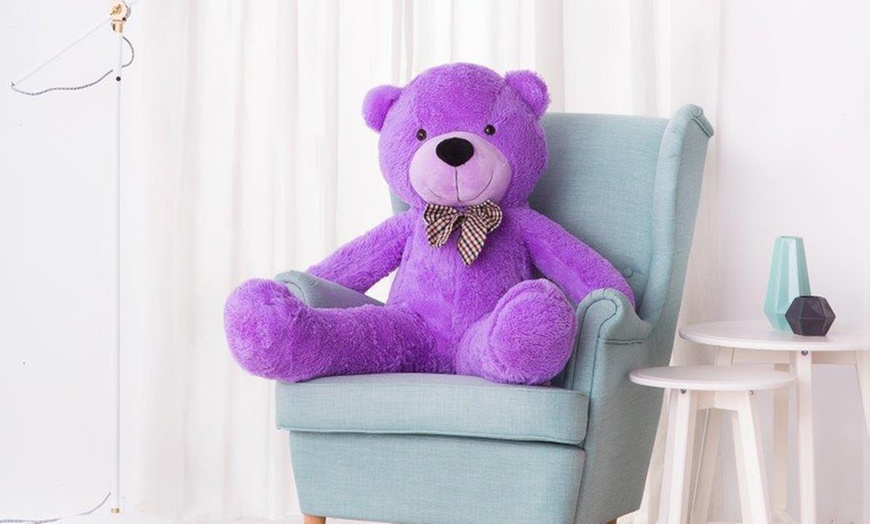 Image 23: Oversized Soft Teddy Bear