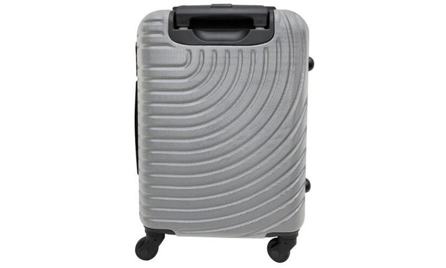 Image 16: 18'' Cabin Suitcase - ABS Hard Shell, Spinner Wheels, Lock