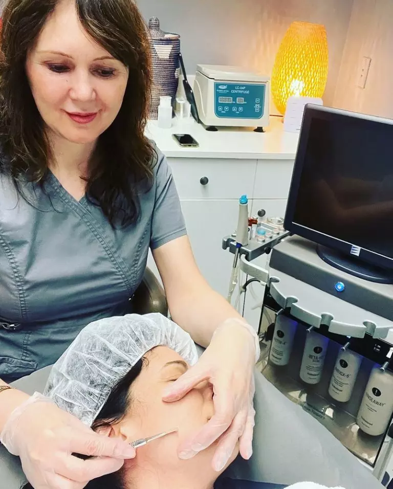 One, Two, or Three Skin Tightening Radio Frequency with HydraFacial