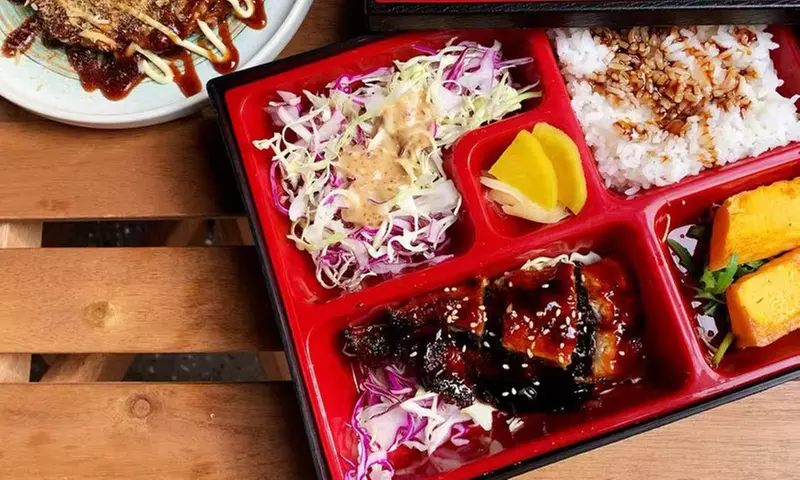 Delicious Japanese Meal with Matcha Drink or Coffee for 2 or 4 People