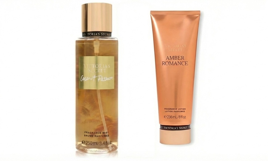Image 2: Cadeauset: Victoria's Secret Body Mist incl. Amber Romance Body Lotion