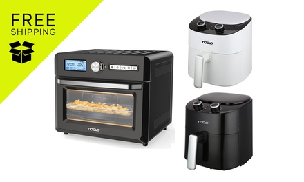 TODO 4.2L Air Fryer 1300W Convection Oven - Black - T-AF9001-BLK