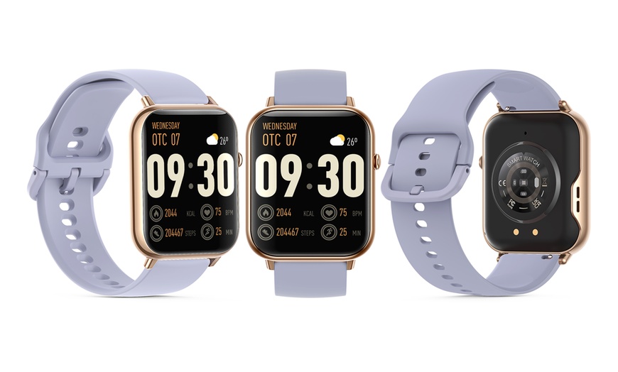 Image 5: Bluetooth Smart Watch 2.1" Touch Screen Heartrate Blood Pressure