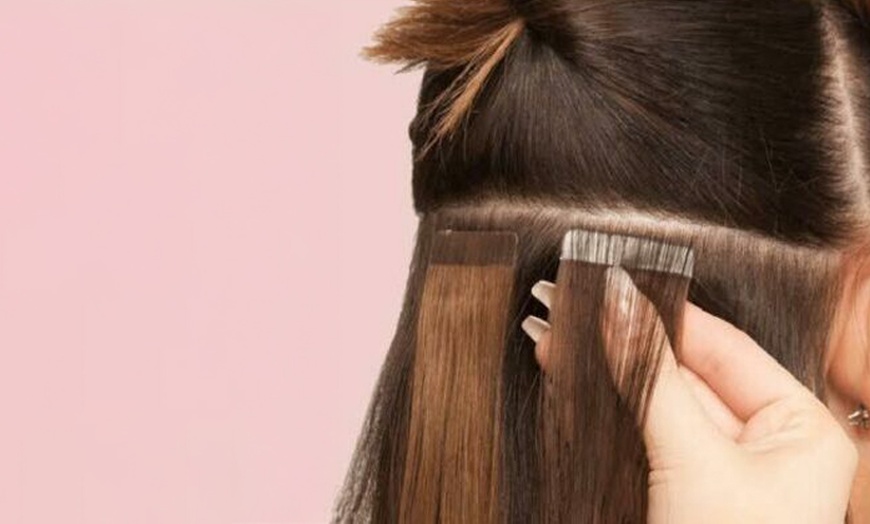 Image 2: Get 16 or 20-Inch Tape Hair Extensions at Jolin’s Hair Design