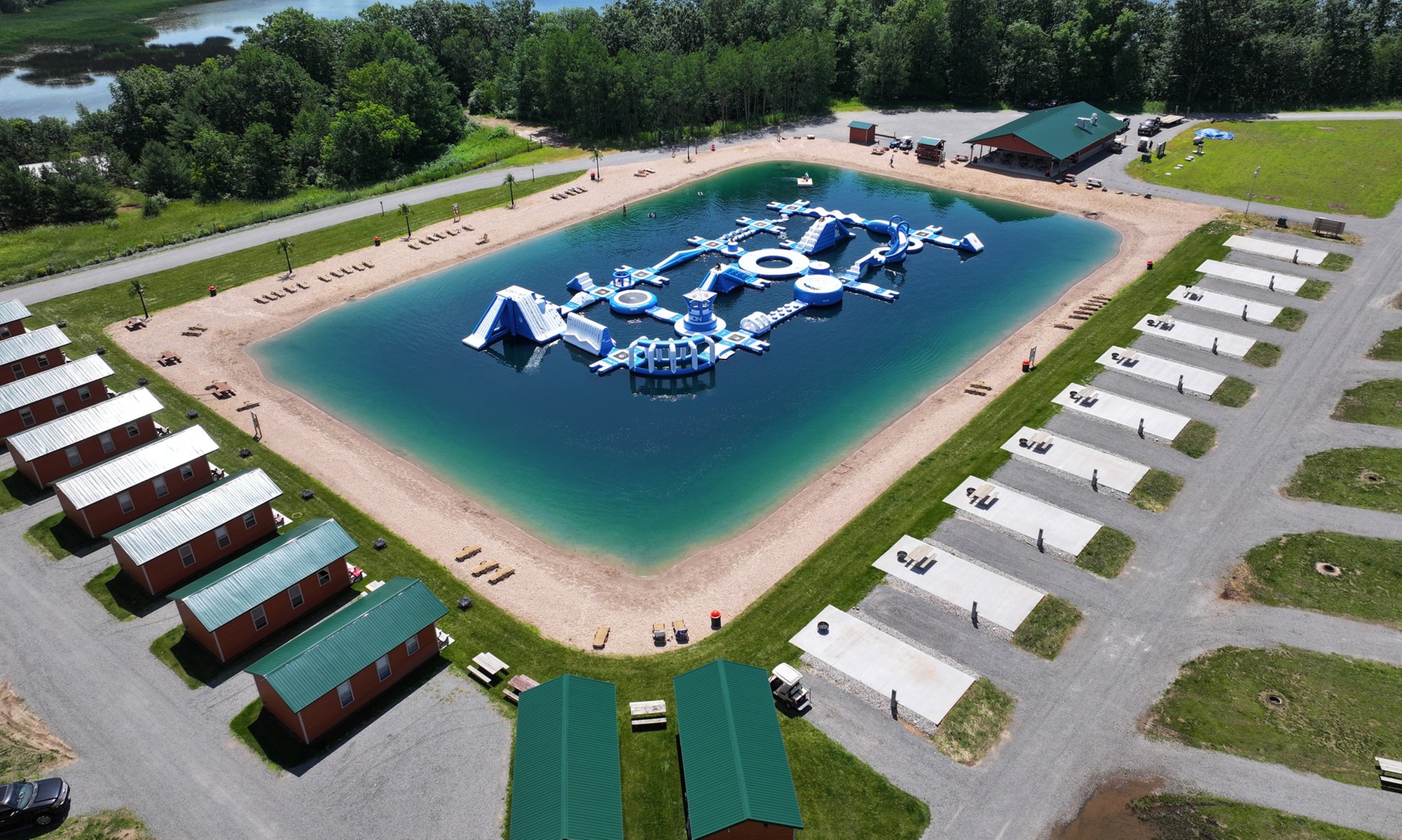 Enjoy an Aqua Park Day Pass for One, Two, or Four 