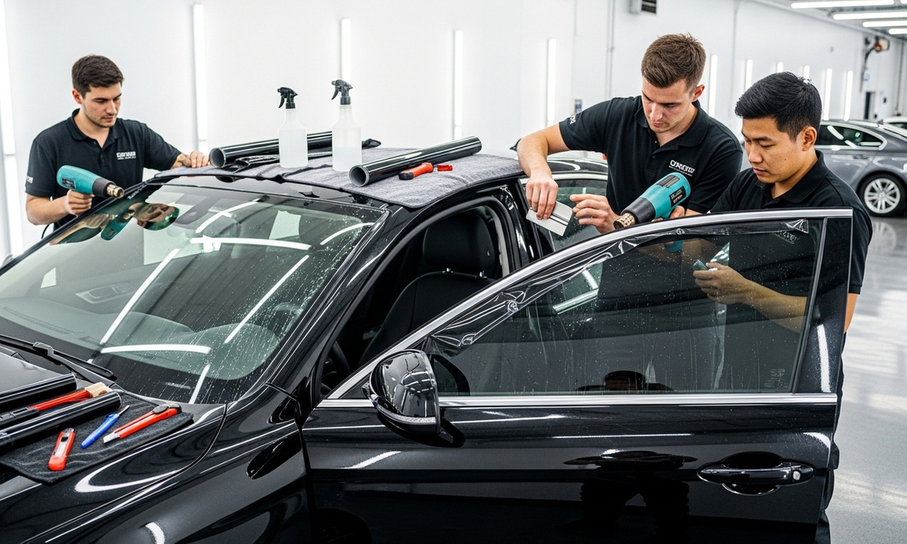 Window Tinting Voucher: $70 Toward 2 Front Doors| $100 Toward Full Car