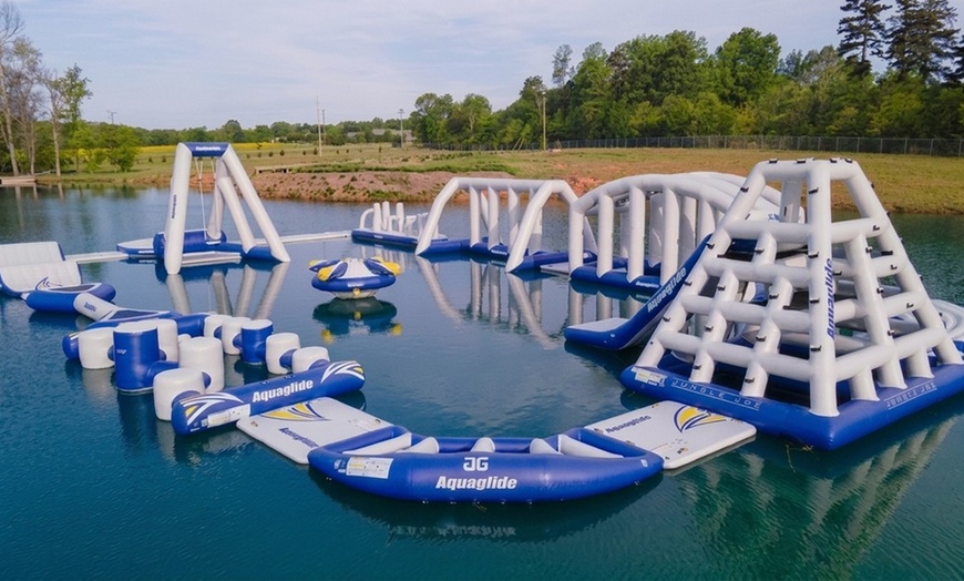 Image 2: All-Day Aqua Park Fun at Elevated Wake Park – Lexington, NC