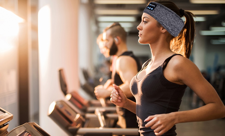 Image 6: Bluetooth Headband Headphone