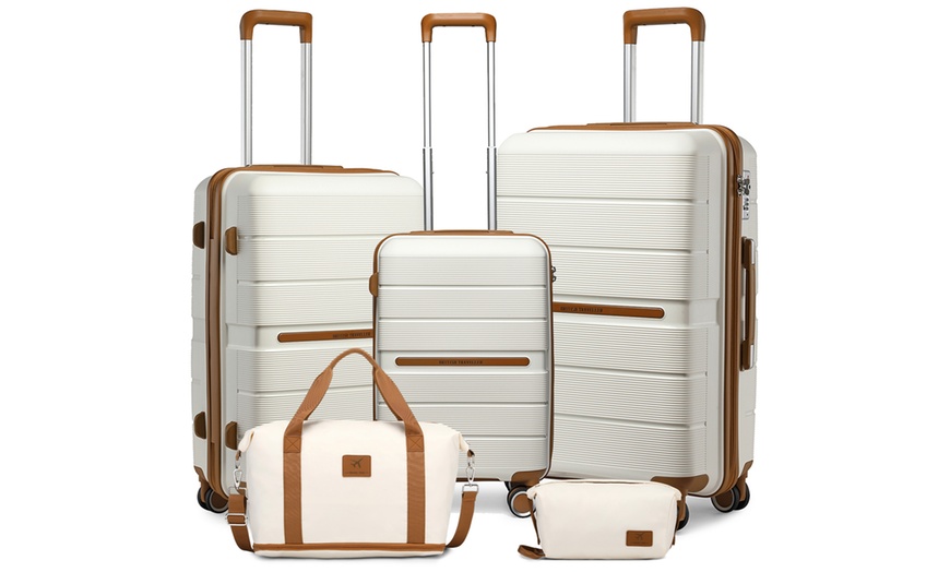 Image 7: One or Three Suitcase Set and Travel Bag