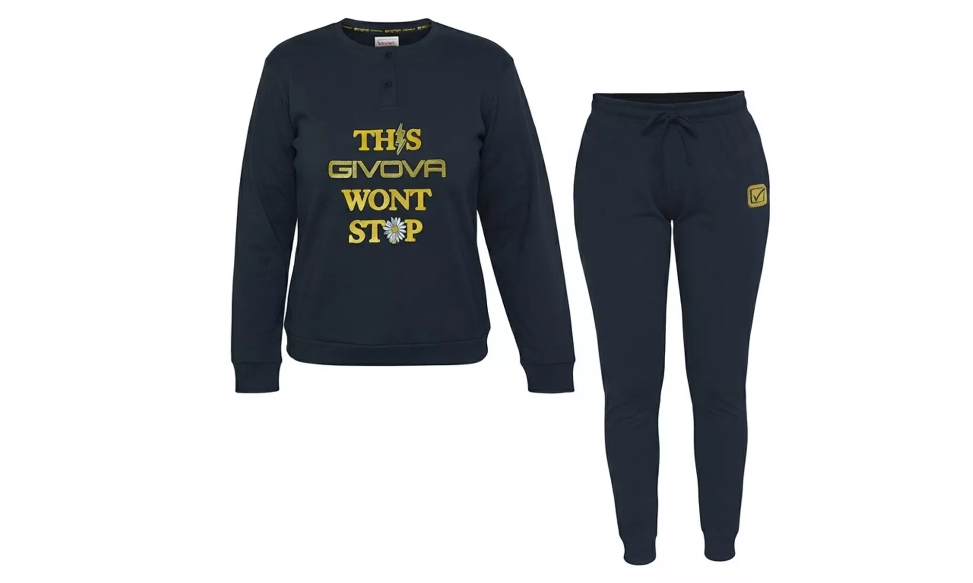 Pigiama da donna Givova in cotone