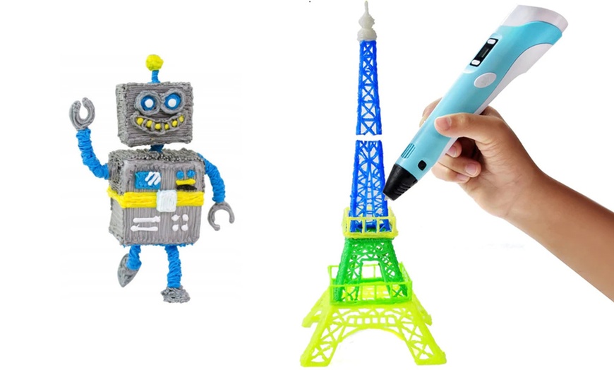 Image 8: Stylo 3D avec écran LED et/ou filament