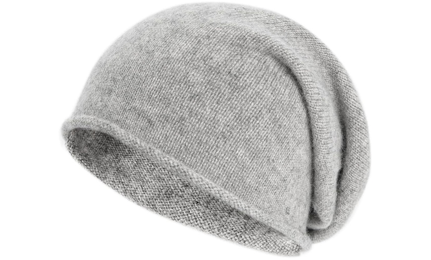 Image 9: Gorro de cachemir en diferentes colores