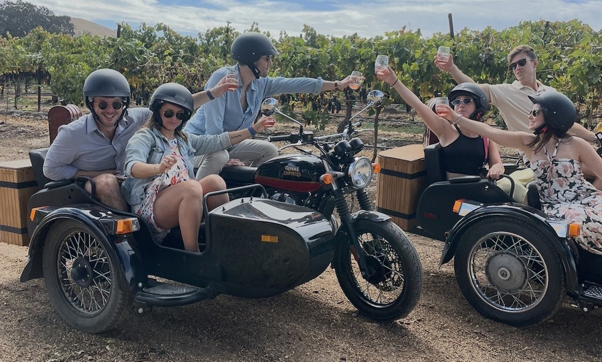 Image 2: Paso Robles Adventure: Scenic Sidecar Ride for 1, 2 or 4 (Adult/Child)